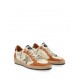Sneakers GOLDEN GOOSE, Ball Star Distressed-Effect Leather, Orange - GMF00117F00872083405