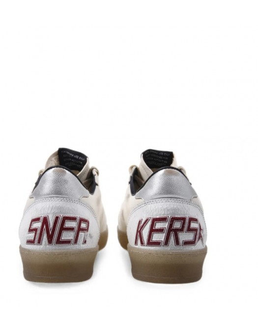 Sneakers GOLDEN GOOSE, Ball Star sneakers, White/Red - GMF00117F00874215987