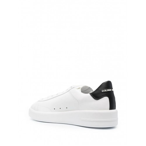 Sneakers Golden Goose, Pure Star, Black Details, White Sneakers Golden Goose, Pure Star, Black Details, White