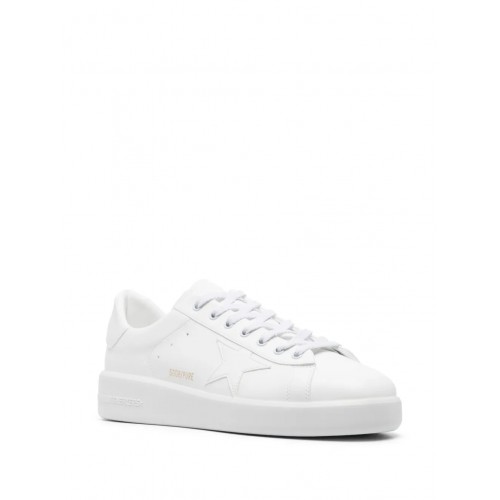 Sneakers Golden Goose, Purestar, Faux Leather, White Sneakers Golden Goose, Purestar, Faux Leather, White