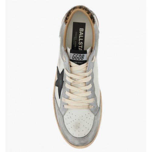 Sneakers GOLDEN GOOSE, Two-tone leather and suede Ball Star 