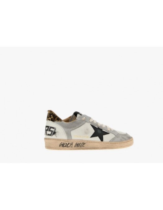 Sneakers GOLDEN GOOSE, Two-tone leather and suede Ball Star - GMF00327F00874012525