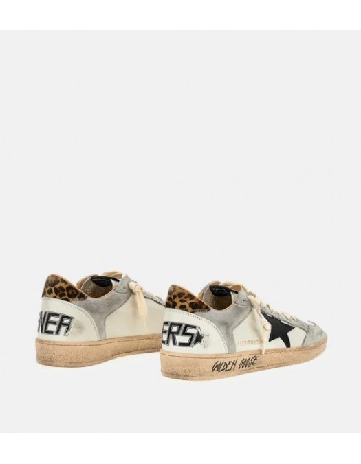 Sneakers GOLDEN GOOSE, Two-tone leather and suede Ball Star - GMF00327F00874012525
