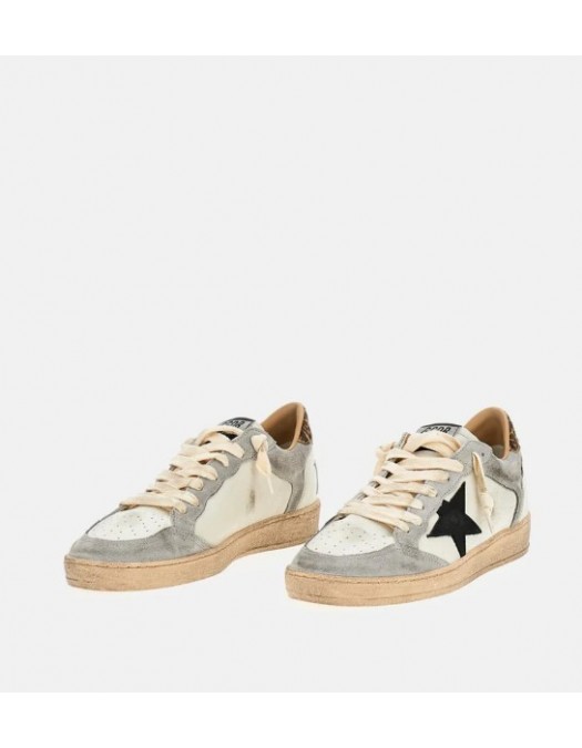 Sneakers GOLDEN GOOSE, Two-tone leather and suede Ball Star - GMF00327F00874012525