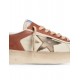 Sneakers GOLDEN GOOSE, Stardan Leather Low-Top Sneakers, Brown - GMF00479F00852612488