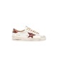 Sneakers GOLDEN GOOSE, Stardan leather star-motif sneakers - GMF00667F00813910361