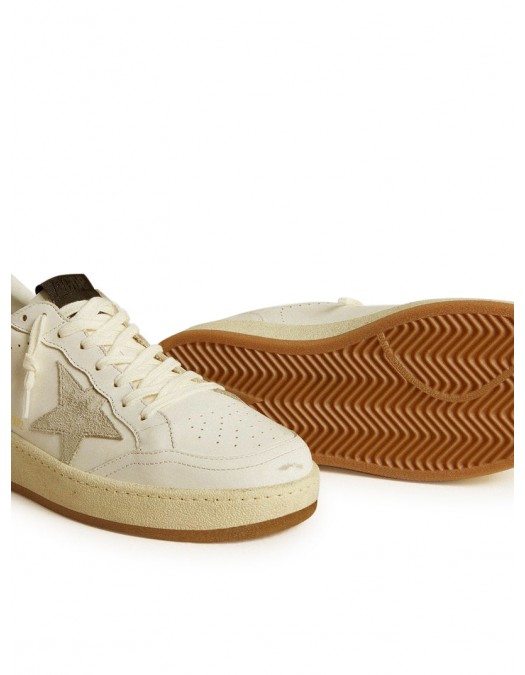 Sneakers GOLDEN GOOSE, Vintage White Ballstar Sneakers - GMF00804F00697010220