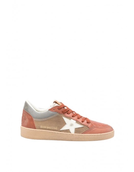 Sneakers GOLDEN GOOSE, Brown leather Ball Star sneakers - GMF00832F00873455805