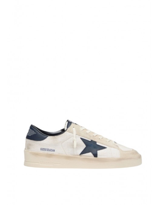 Sneakers GOLDEN GOOSE, suede and fabric Stardan sneakers, Cream - GMF01089F00853715961