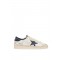 Sneakers GOLDEN GOOSE, suede and fabric Stardan sneakers, Cream