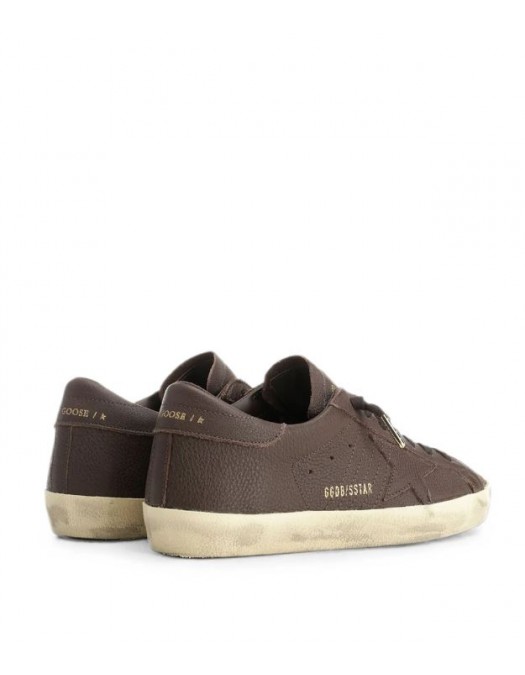 Sneakers GOLDEN GOOSE, Super Star leather sneakers, Maro - GMF01118F00862050789