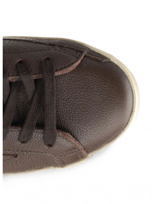 Sneakers GOLDEN GOOSE, Super Star leather sneakers, Maro - GMF01118F00862050789