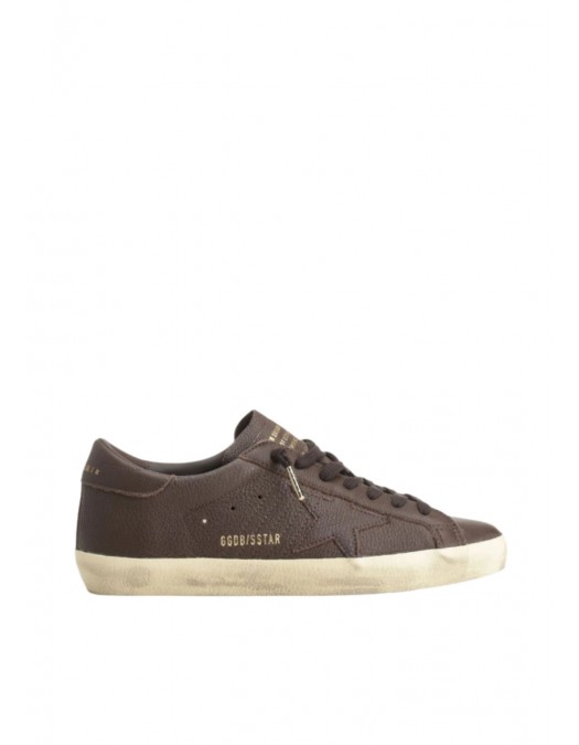 Sneakers GOLDEN GOOSE, Super Star leather sneakers, Maro - GMF01118F00862050789
