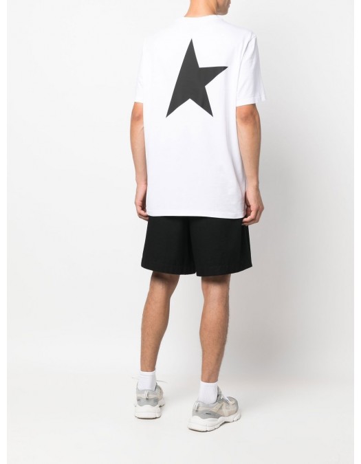 Tricou Golden Goose, Back Black Star, White - GMP01220P00087910283