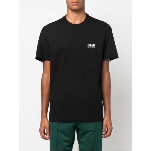 Tricou Golden Goose, Back Black Star, Black Tricou Golden Goose, Back Black Star, Black