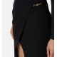 FUSTA ELISABETTA FRANCHI, in crêpe fabric with jewel detail, Negru - GO13556E2110 FUSTA ELISABETTA FRANCHI, in crêpe fabric with jewel detail, Negru - GO13556E2110