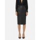 Fusta ELISABETTA FRANCHI, with jewel clasps, Negru - GO14557E2110 Fusta ELISABETTA FRANCHI, with jewel clasps, Negru - GO14557E2110