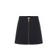 Fusta ELISABETTA FRANCHI, Miniskirt in double layer stretch crêpe fabric - GO15061E2110