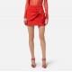 Fusta ELISABETTA FRANCHI, Miniskirt with jewel detail, Orange - GO18862E2H85