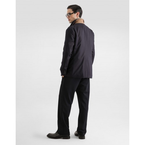 Pantaloni DOLCE & GABBANA, jogging in jersey, Negru
