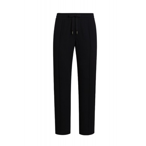 Pantaloni DOLCE & GABBANA, jogging in jersey, Negru