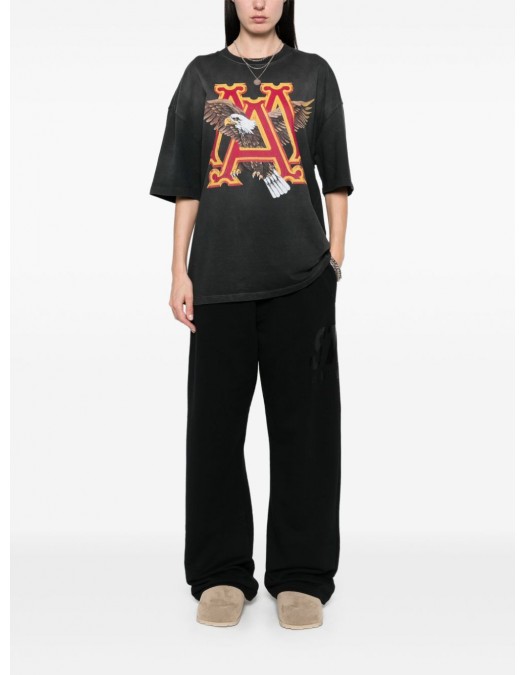 Pantaloni GOLDEN GOOSE, Jogging Pants, All Black - GUP02123P00180390100 Pantaloni GOLDEN GOOSE, Jogging Pants, All Black - GUP02123P00180390100