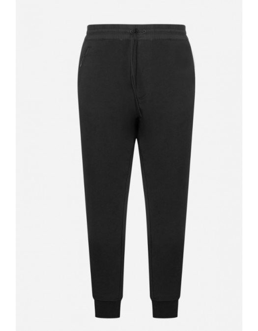 Pantaloni Y-3,  Black Fleece Cotton - GV4202BLACK