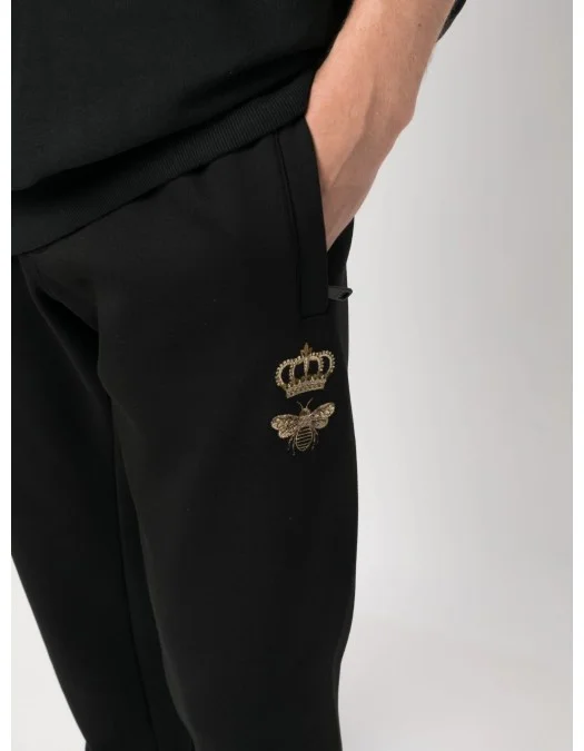 Pantaloni DOLCE & GABBANA, 'Black sicily' joggers - GVF7AZHU7H9N0000 Pantaloni DOLCE & GABBANA, 'Black sicily' joggers - GVF7AZHU7H9N0000