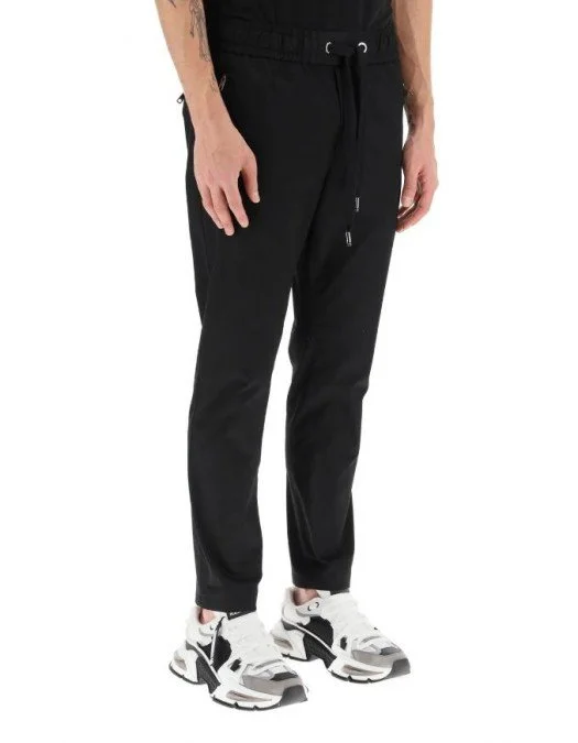 Pantaloni DOLCE & GABBANA, DG Black Logo, GVZAETFUFJRN0000 - GVZAETFUFJRN0000