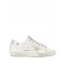 Sneakers Golden Goose, Distressed Effect, Grey Details, White
