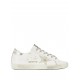 Sneakers Golden Goose, Distressed Effect, Grey Details, White - GWF00101F00086110417