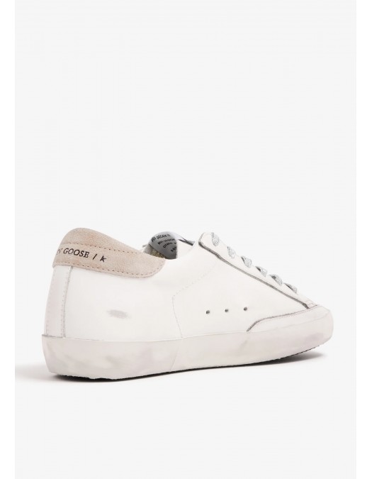 Sneakers Golden Goose, Super Star, Pink Details, White - GWF00101F00535511691