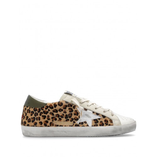 Sneakers Golden Goose, Super-Star Classic, Animal Print, Brown Sneakers Golden Goose, Super-Star Classic, Animal Print, Brown