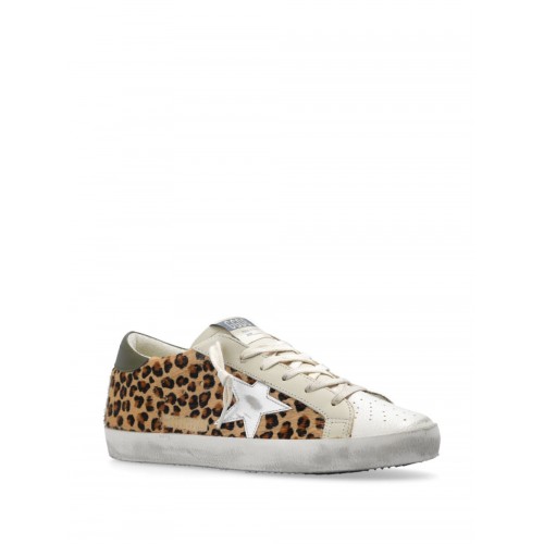Sneakers Golden Goose, Super-Star Classic, Animal Print, Brown Sneakers Golden Goose, Super-Star Classic, Animal Print, Brown