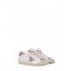 Sneakers GOLDEN GOOSE, Super Star Leather Upper And Heel Suede Toe Glitter Star - GWF00101F00871912524