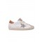 Sneakers GOLDEN GOOSE, Super Star Leather Upper And Heel Suede Toe Glitter Star