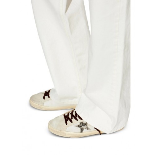 Sneakers GOLDEN GOOSE, Super-Star Animal-Print ecru