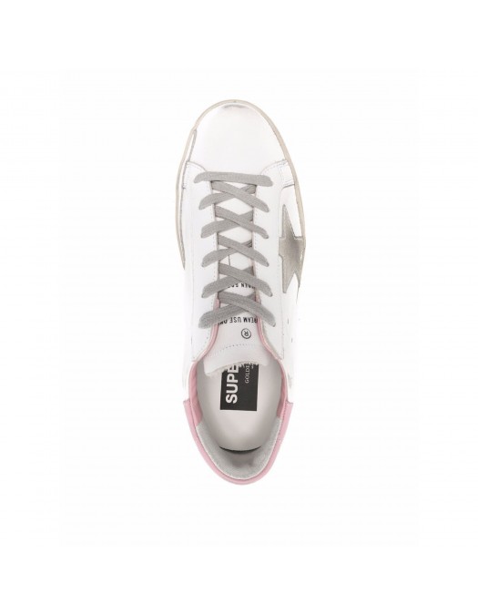 Sneakers Golden Goose, Superstar, Low Top, Grey Details, White - GWF00102F00256910914