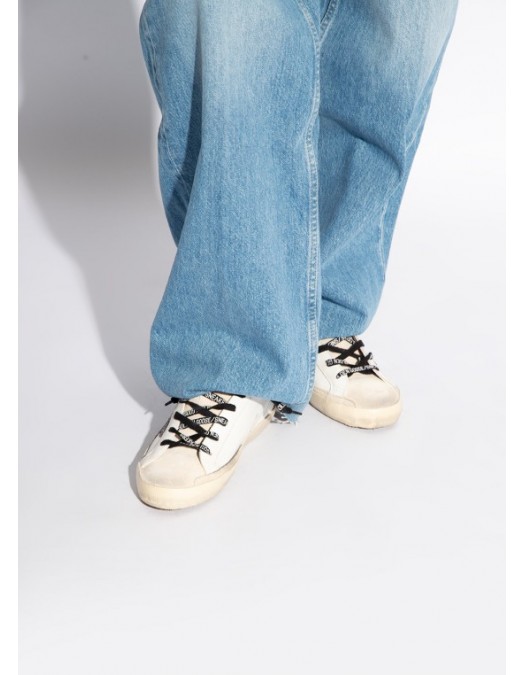Sneakers Golden Goose, Super Star, Gold Glitter - GWF00102F00535882532