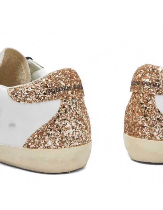 Sneakers Golden Goose, Super Star, Gold Glitter - GWF00102F00535882532