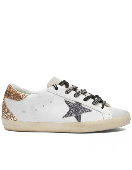 Sneakers Golden Goose, Super Star, Gold Glitter - GWF00102F00535882532