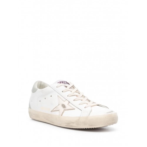 Sneakers Golden Goose, Super Star, Deitals, White Sneakers Golden Goose, Super Star, Deitals, White