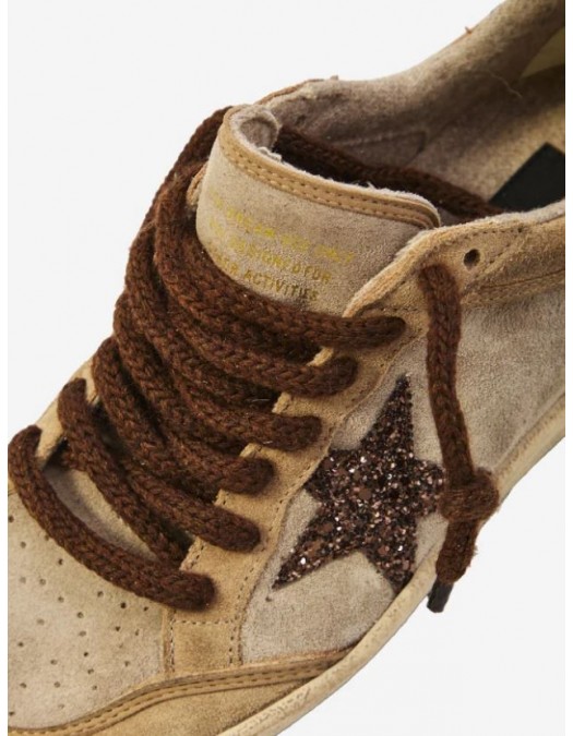 Sneakers GOLDEN GOOSE,  Ball Star Brown  sneakers, Camel - GWF001034F00806715400