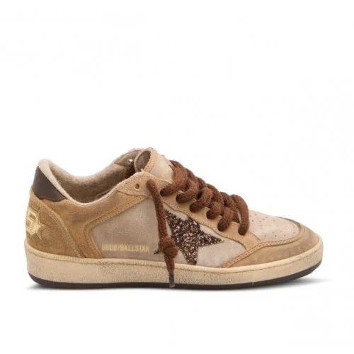 Sneakers GOLDEN GOOSE,  Ball Star Brown  sneakers, Camel