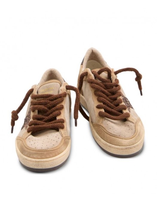 Sneakers GOLDEN GOOSE,  Ball Star Brown  sneakers, Camel - GWF001034F00806715400