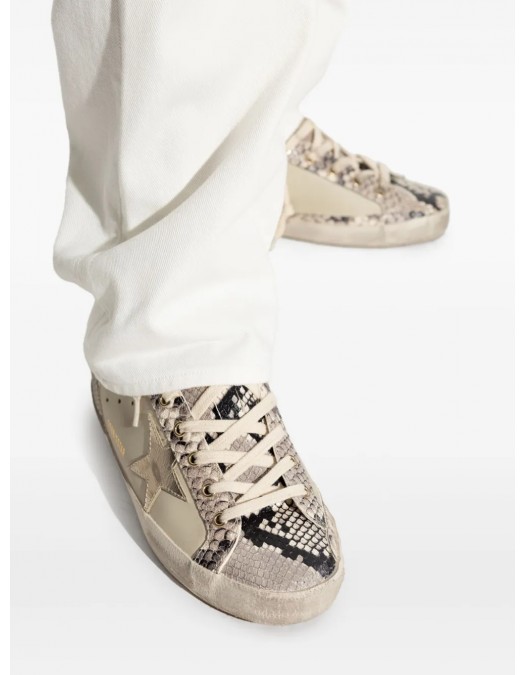 GSneakers Golden Goose, Superstar, Snake Print, Grey - GWF00103F00684660572