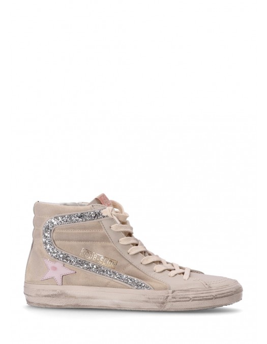 Sneakers Golden Goose, Slide Suede Upper, Beige - GWF00115F006213827188