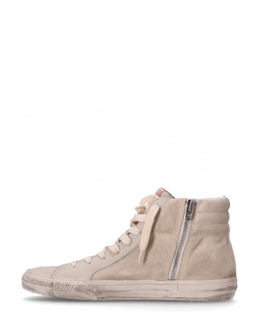 Sneakers Golden Goose, Slide Suede Upper, Beige - GWF00115F006213827188