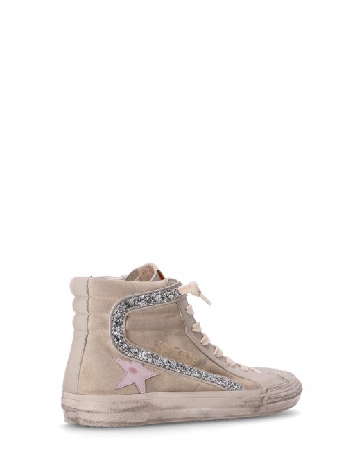 Sneakers Golden Goose, Slide Suede Upper, Beige - GWF00115F006213827188