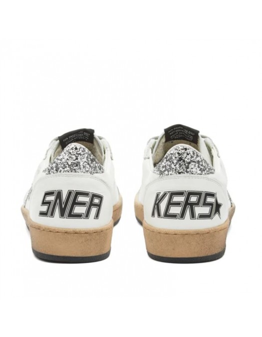 Sneakers GOLDEN GOOSE, Ball grey Star Leather, White - GWF00117F00377311325